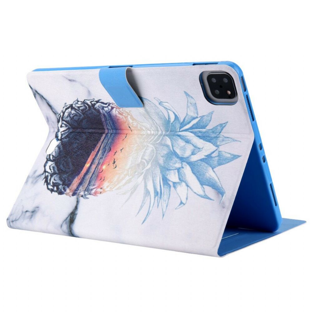 Folio-hoesje voor iPad Air (2022) (2020) / Pro 11" Ananaspatroon
