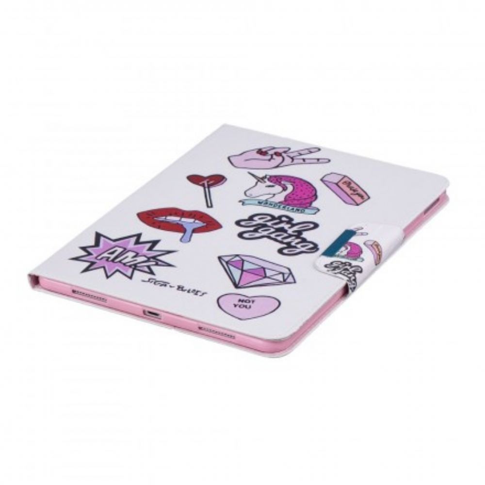 Folio-hoesje voor iPad Air (2022) (2020) / Pro 11" Meisjesbende
