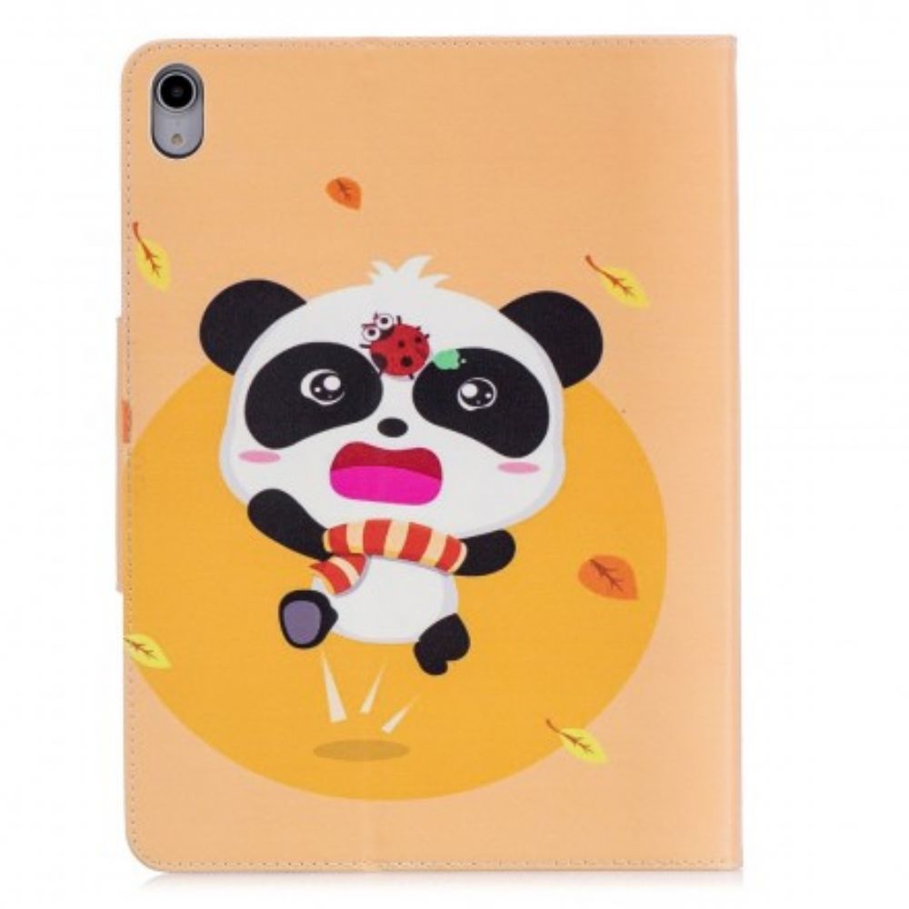 Folio-hoesje voor iPad Air (2022) (2020) / Pro 11" Panda Lieveheersbeestje