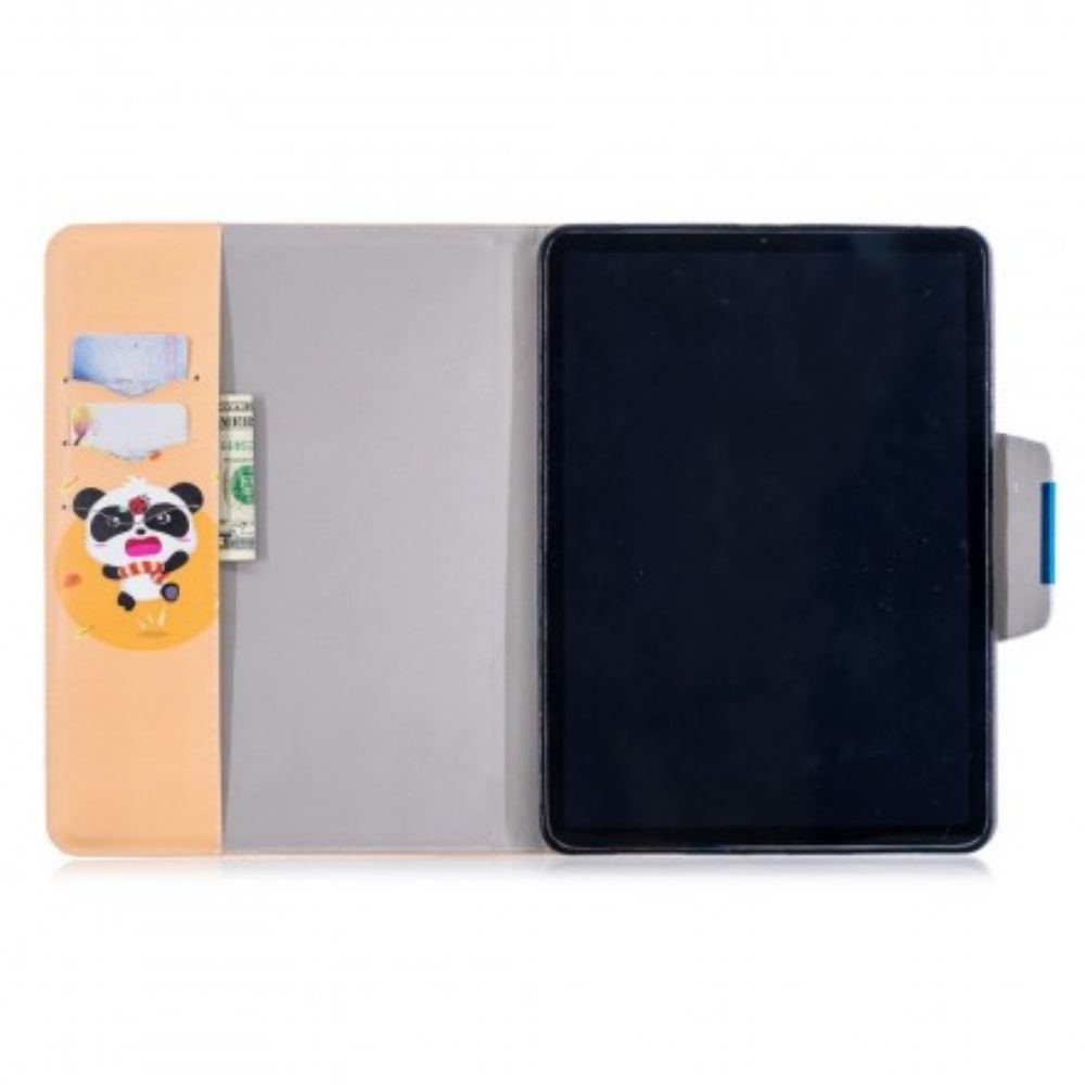 Folio-hoesje voor iPad Air (2022) (2020) / Pro 11" Panda Lieveheersbeestje