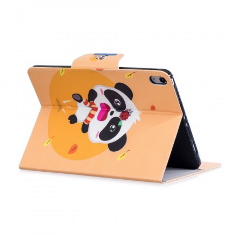 Folio-hoesje voor iPad Air (2022) (2020) / Pro 11" Panda Lieveheersbeestje