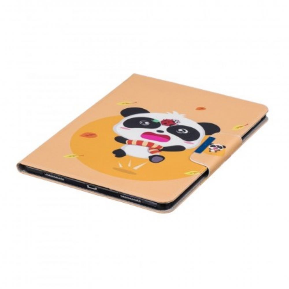 Folio-hoesje voor iPad Air (2022) (2020) / Pro 11" Panda Lieveheersbeestje