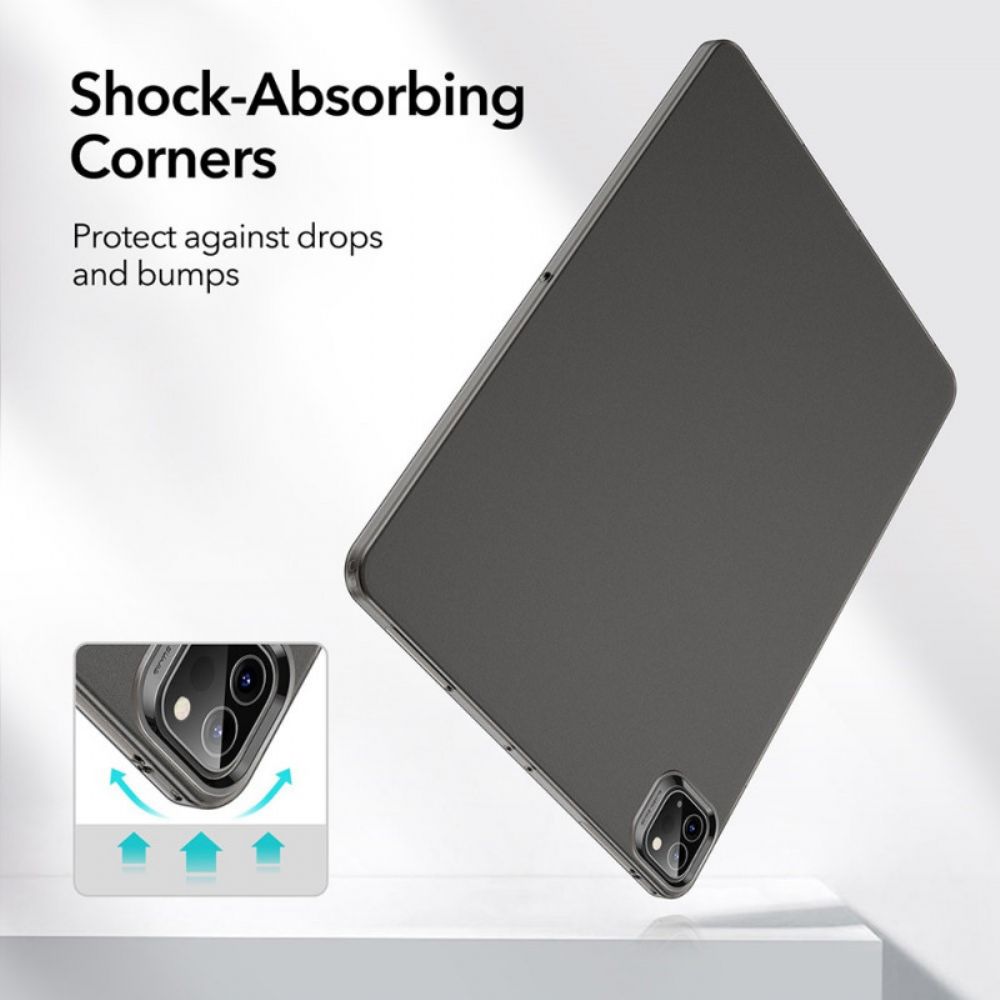 Hoesje voor iPad Air (2022) (2020) / Pro 11" Gekleurde Doorzichtige Slang
