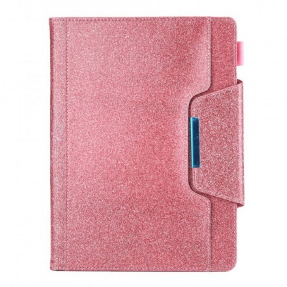 Leren Hoesje voor iPad Air (2022) (2020) / Pro 11" Multifunctionele Pailletten