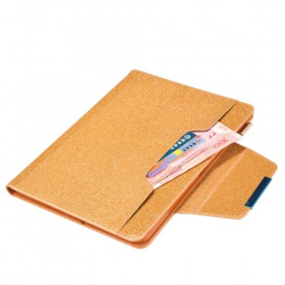 Leren Hoesje voor iPad Air (2022) (2020) / Pro 11" Multifunctionele Pailletten