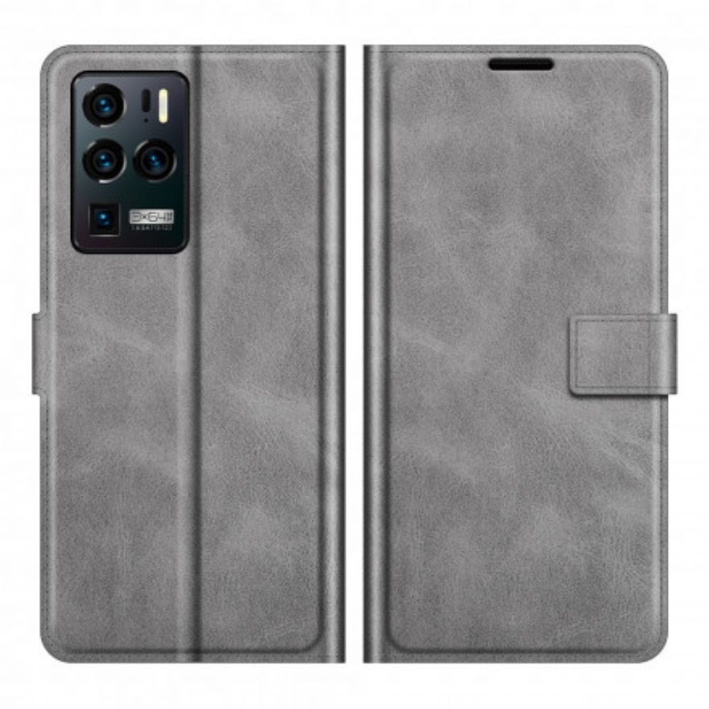 Leren Hoesje voor ZTE Axon 30 Ultra 5G Slim Kunstleer