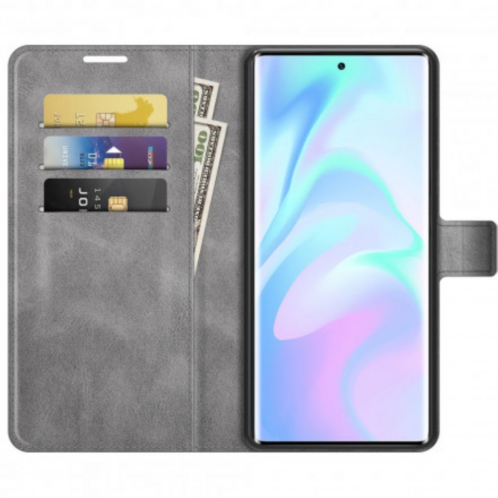 Leren Hoesje voor ZTE Axon 30 Ultra 5G Slim Kunstleer