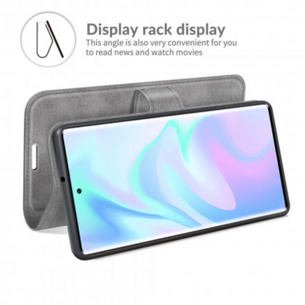 Leren Hoesje voor ZTE Axon 30 Ultra 5G Slim Kunstleer