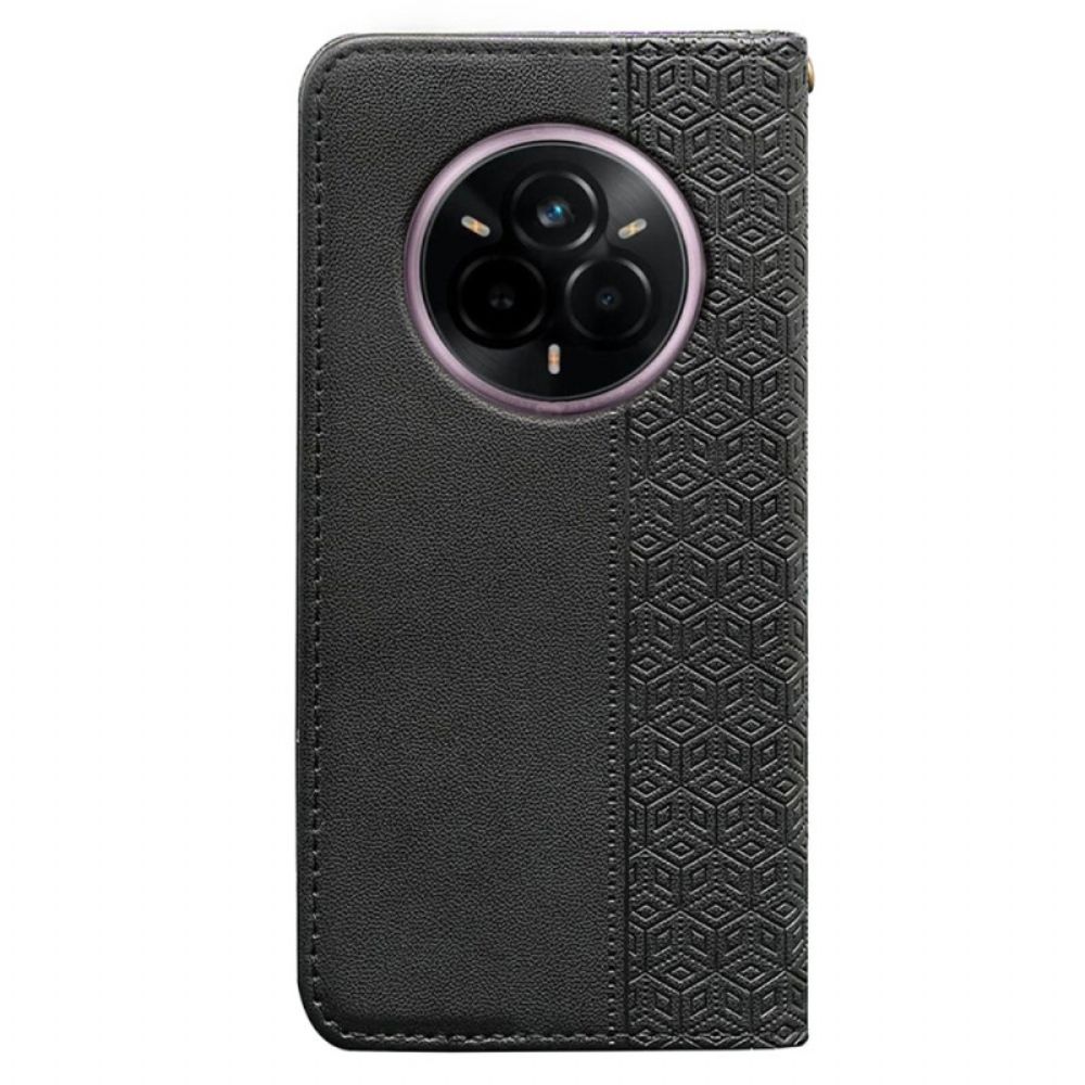 Folio-hoesje Realme 14 Pro Plus 5g Geruite Band