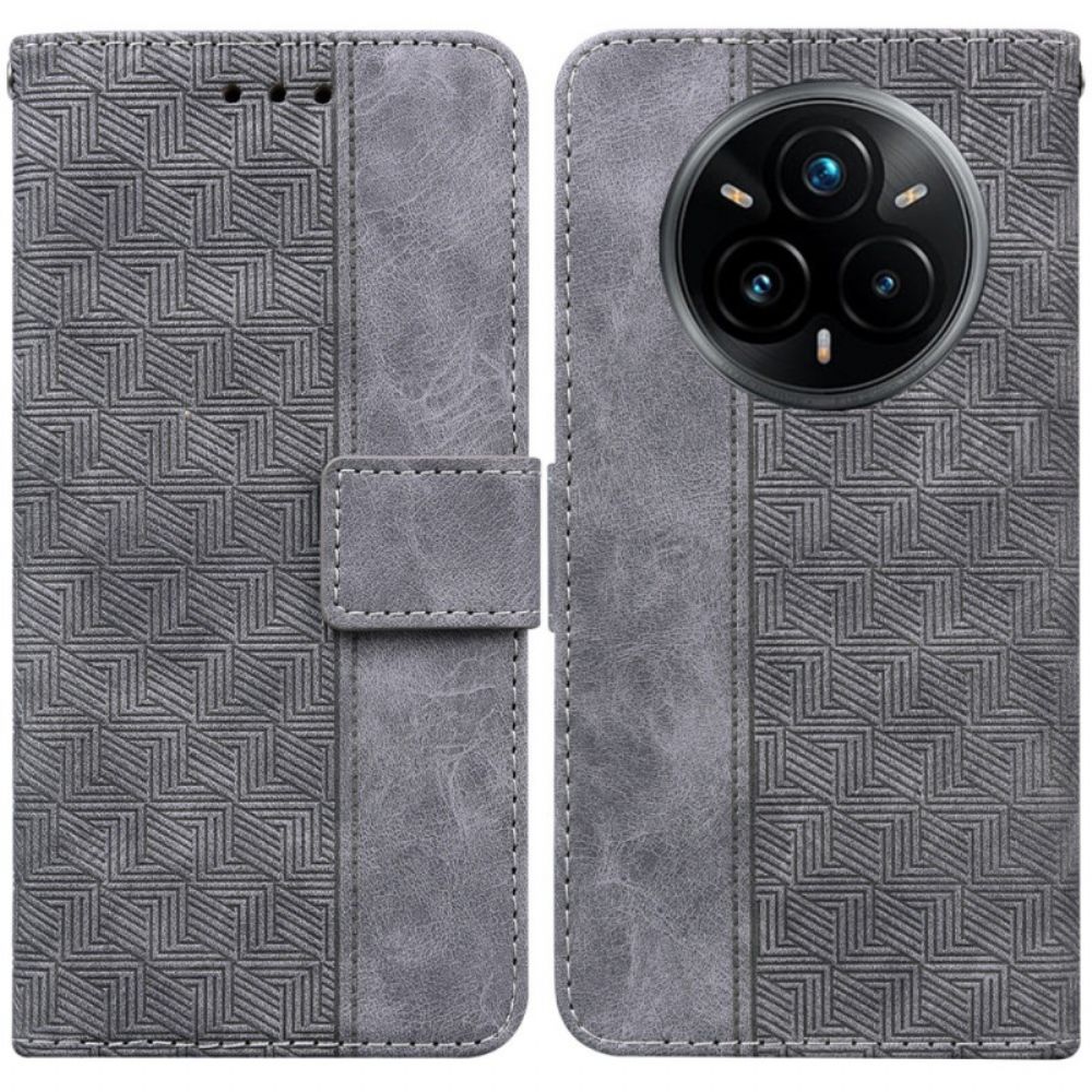 Folio-hoesje Realme 14 Pro Plus 5g Geweven Patroon