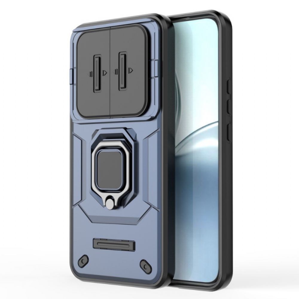 Hoesje Realme 14 Pro Plus 5g Duurzame Ring Met Verschuifbare Camerabeschermer