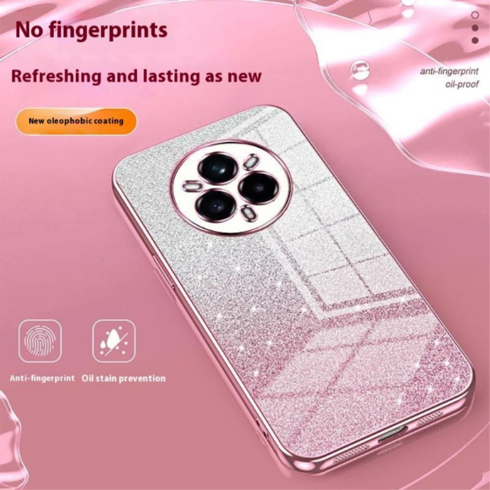 Hoesje Realme 14 Pro Plus 5g Gradiëntglitter Bescherming Hoesje