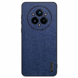 Hoesje Realme 14 Pro Plus 5g Houtnerf Bescherming Hoesje