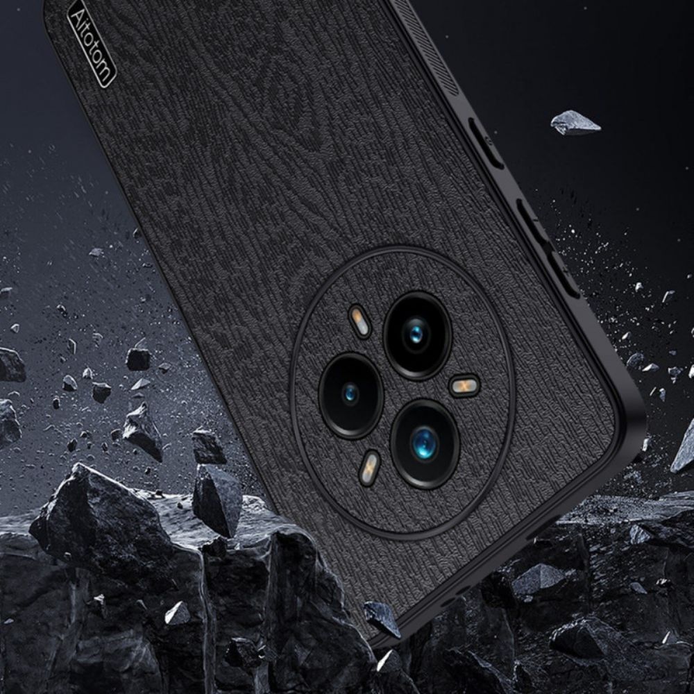 Hoesje Realme 14 Pro Plus 5g Houtnerf Bescherming Hoesje