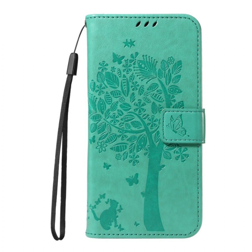 Leren Hoesje Realme 14 Pro Plus 5g Krabpaal Bescherming Hoesje