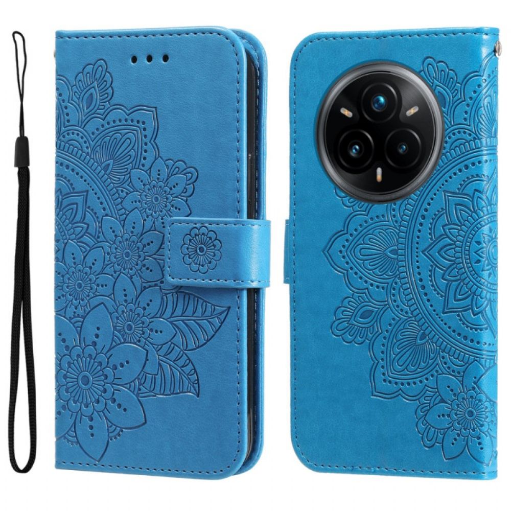 Leren Hoesje Realme 14 Pro Plus 5g Mandala-print Bescherming Hoesje