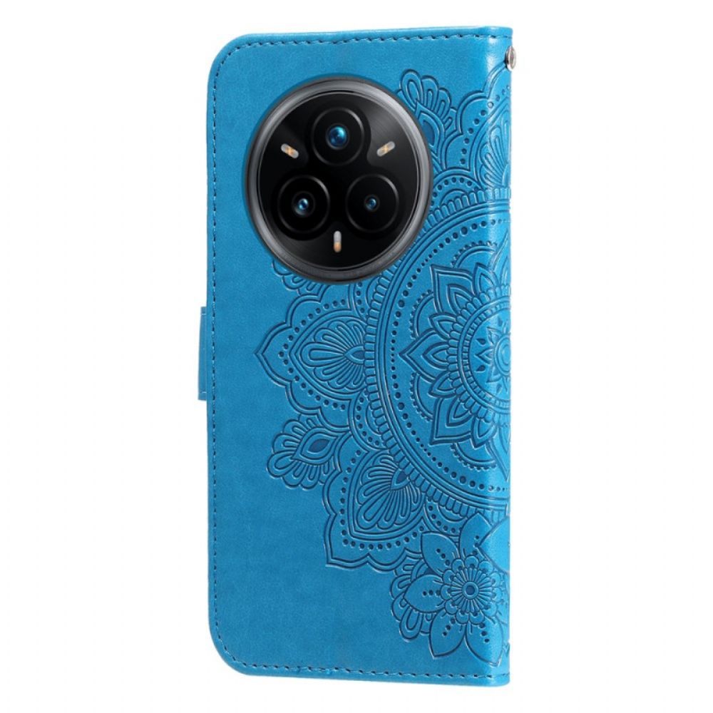 Leren Hoesje Realme 14 Pro Plus 5g Mandala-print Bescherming Hoesje