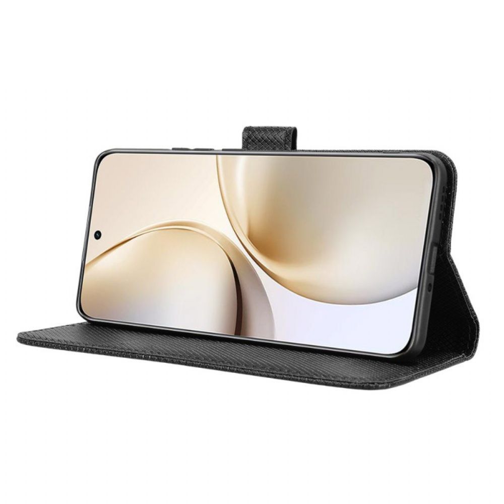 Leren Hoesje Realme 14 Pro Plus 5g Stippen Op De Band Bescherming Hoesje