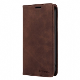 Leren Hoesje Voor Realme 14 Pro Plus 5g Suède-effect Betopnice