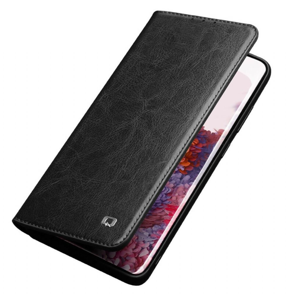 Bescherming Hoesje voor Samsung Galaxy S20 Plus 4G / 5G Folio-hoesje Qialino Echt Leer