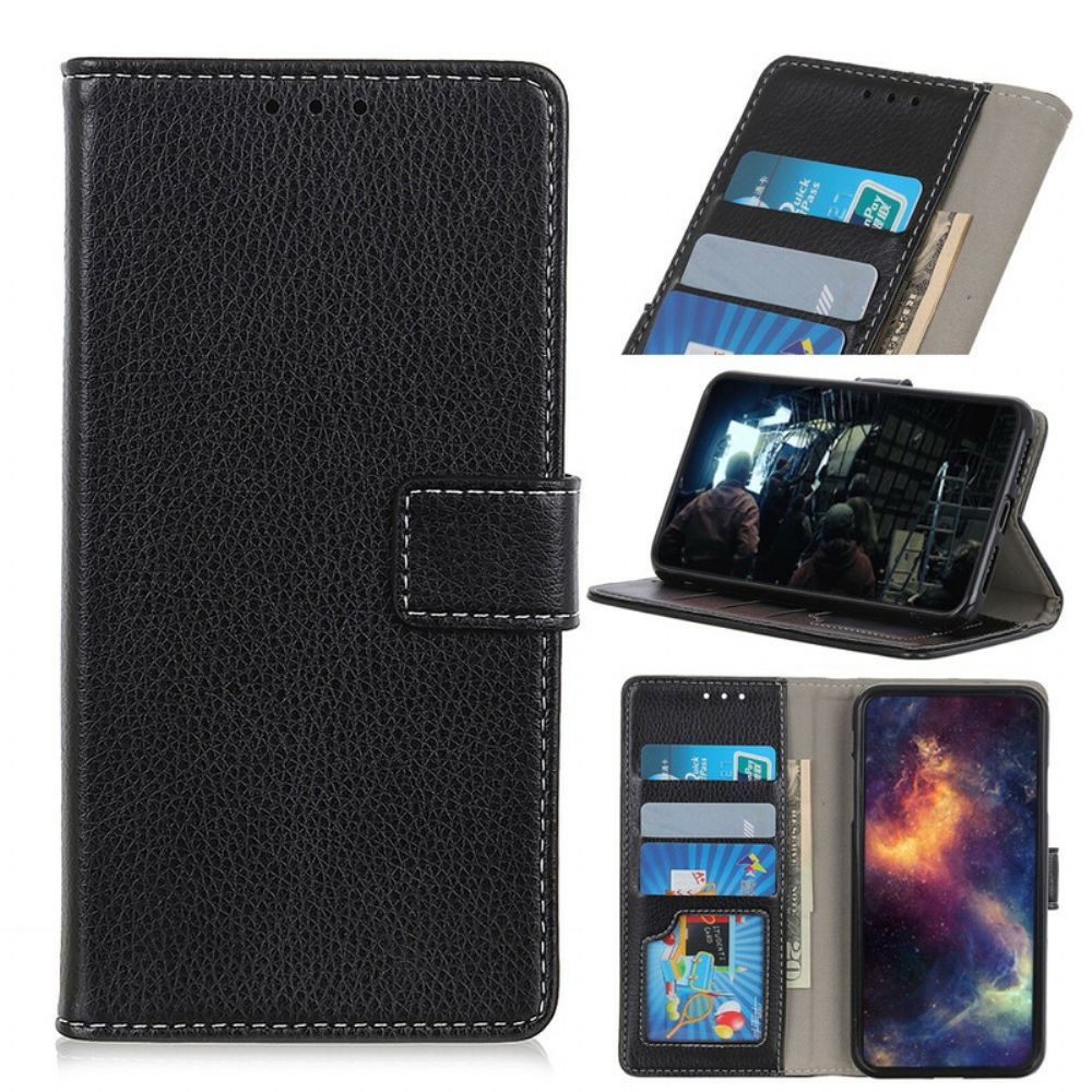 Folio-hoesje voor Samsung Galaxy S20 Plus 4G / 5G Retro Kunstleer Stiksels