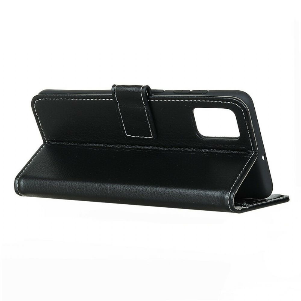 Folio-hoesje voor Samsung Galaxy S20 Plus 4G / 5G Retro Kunstleer Stiksels