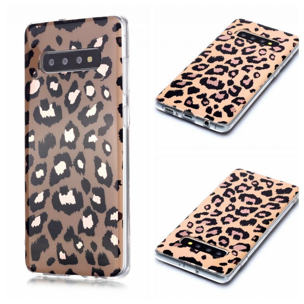 Hoesje voor Samsung Galaxy S20 Plus 4G / 5G Marmer In Luipaardstijl