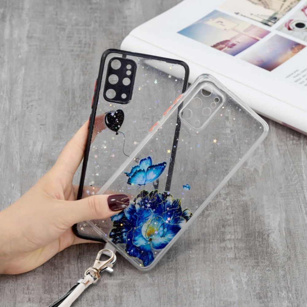 Hoesje voor Samsung Galaxy S20 Plus 4G / 5G Uil Met Koord
