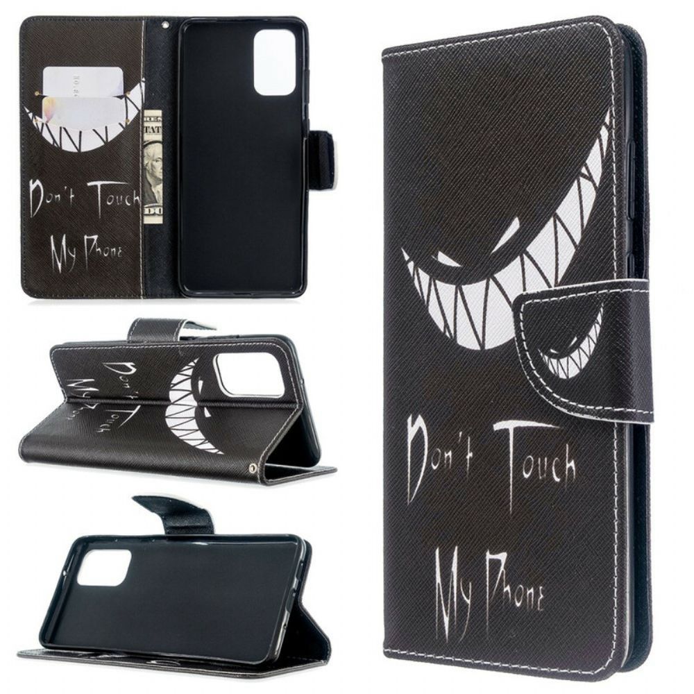 Leren Hoesje voor Samsung Galaxy S20 Plus 4G / 5G Duivelstelefoon
