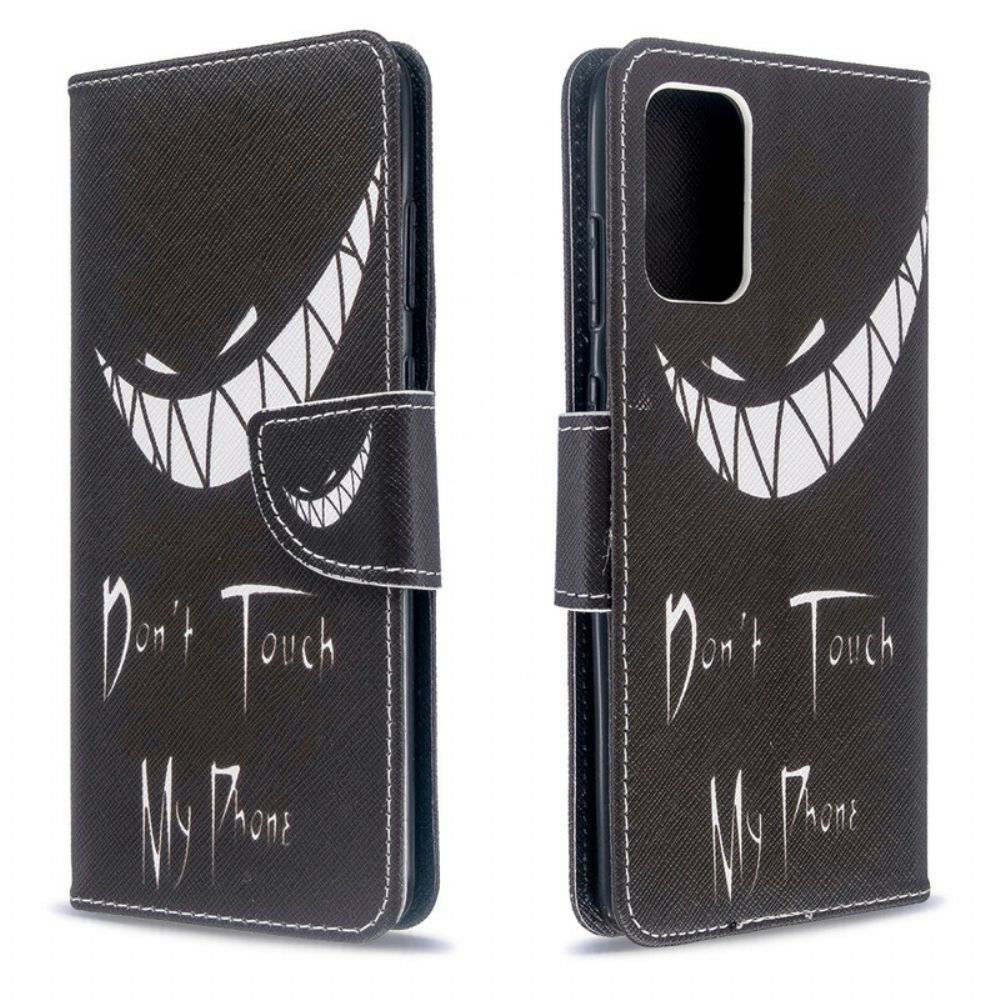 Leren Hoesje voor Samsung Galaxy S20 Plus 4G / 5G Duivelstelefoon