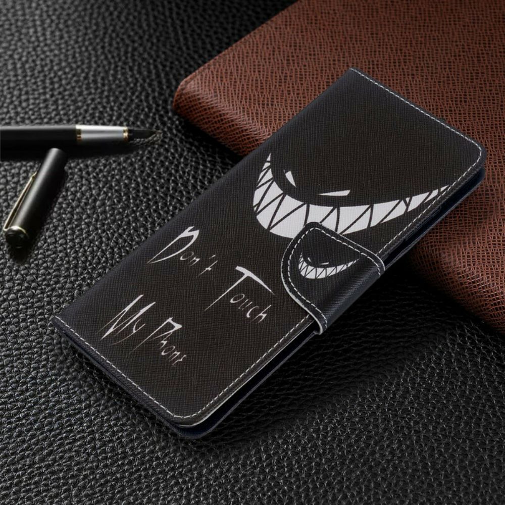 Leren Hoesje voor Samsung Galaxy S20 Plus 4G / 5G Duivelstelefoon