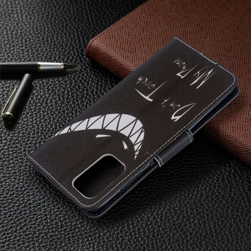 Leren Hoesje voor Samsung Galaxy S20 Plus 4G / 5G Duivelstelefoon