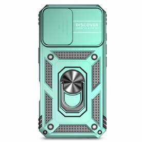 Hoesje iPhone 16 Ringondersteuning En Objectieve Bescherming Bescherming Hoesje