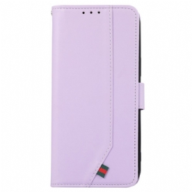 Leren Hoesje iPhone 16 Rfid-kaarthouder En Portemonnee
