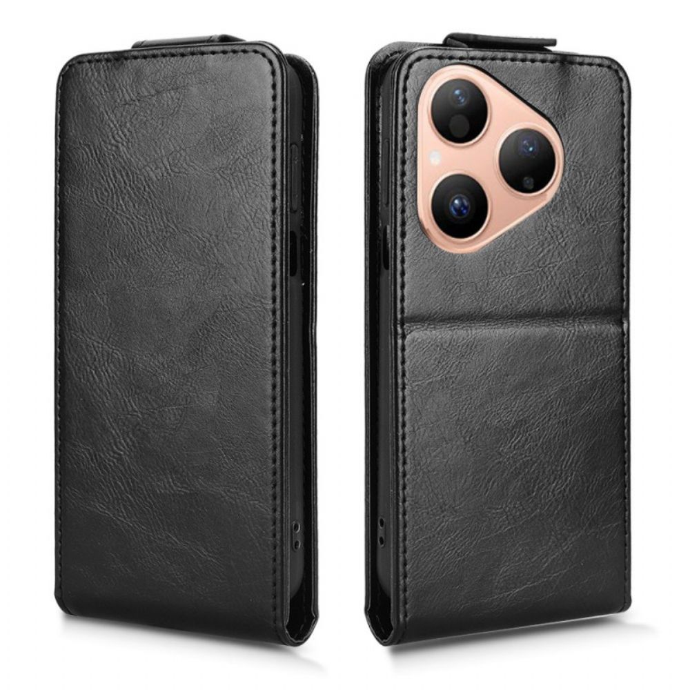 Folio-hoesje Huawei Pura 80 Telefoonhoesje Ontwerp Met Verticale Klep