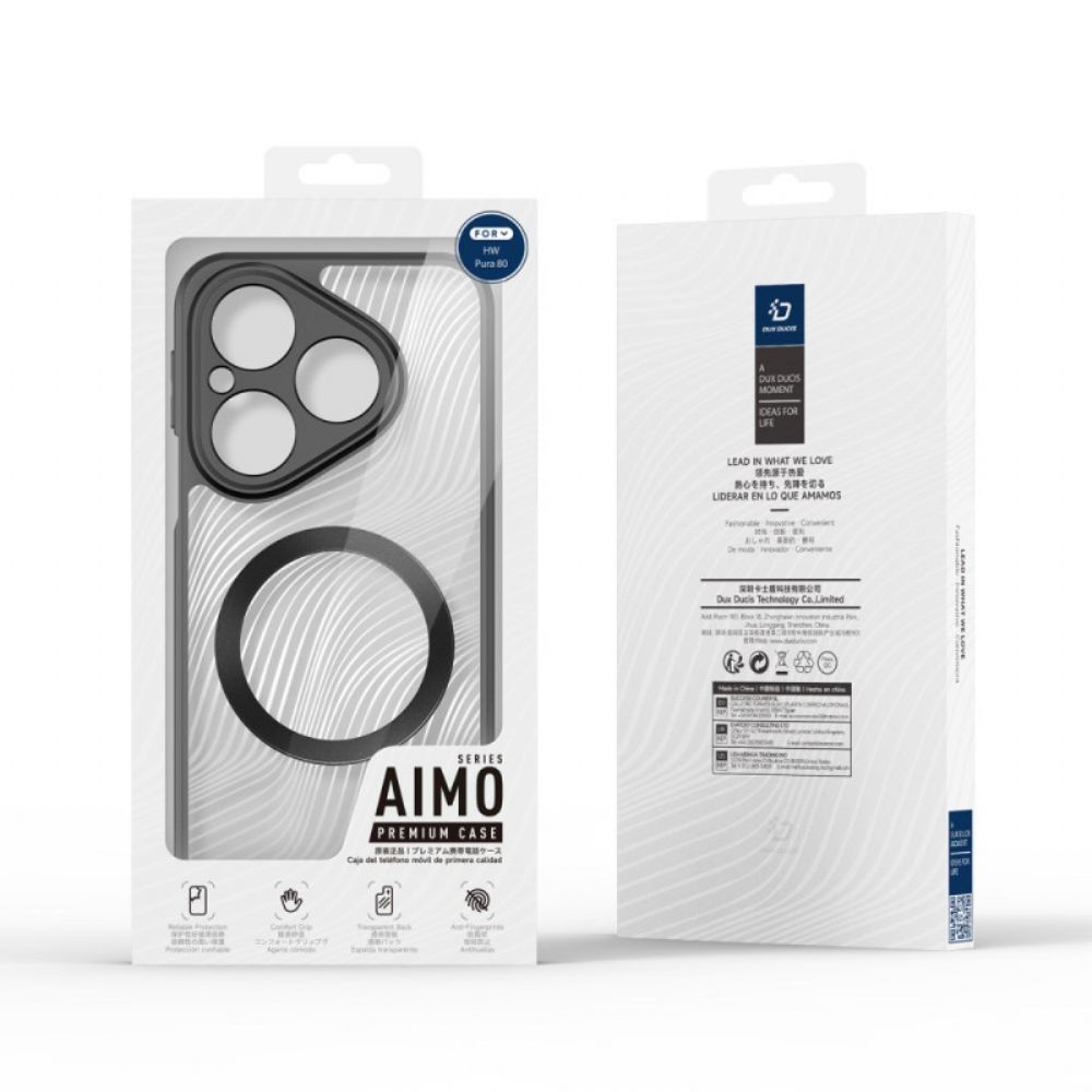 Hoesje Huawei Pura 80 Magsafe Aimo-serie Dux Ducis