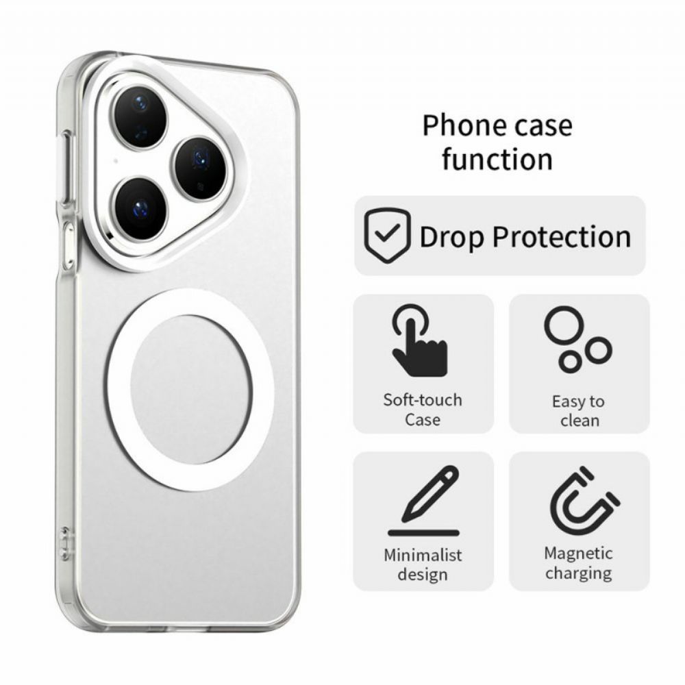 Hoesje Huawei Pura 80 Mat Magsafe