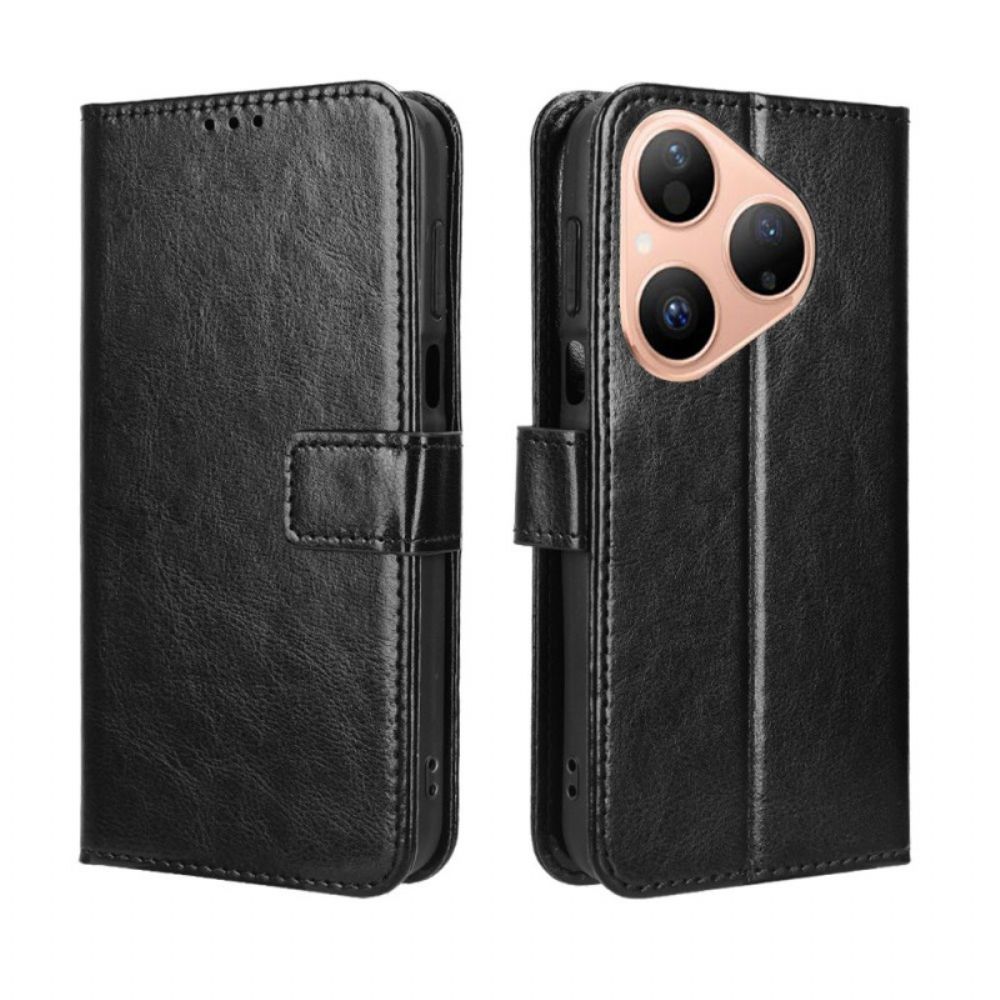 Leren Hoesje Voor Huawei Pura 80 Opvallend Imitatieleer