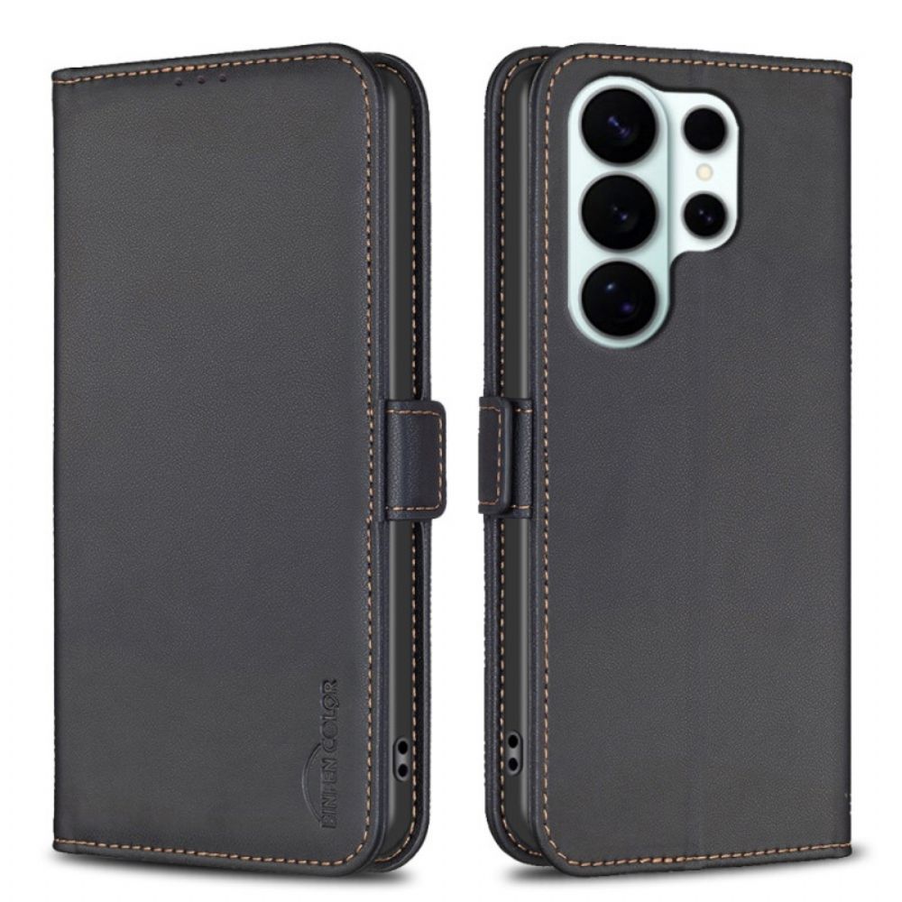 Flip Case Leren Samsung Galaxy S26 Ultra Binfen-kleur