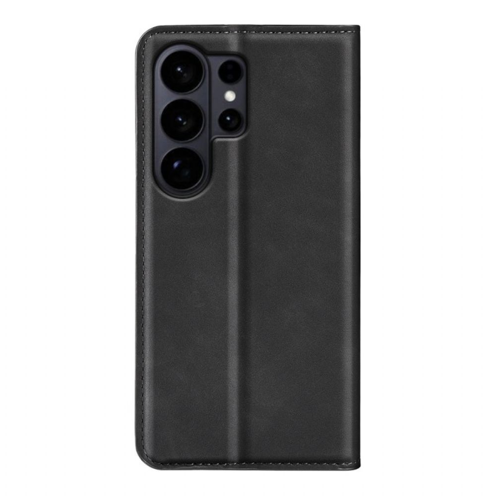 Folio-hoesje Samsung Galaxy S26 Ultra Lederen Stijl