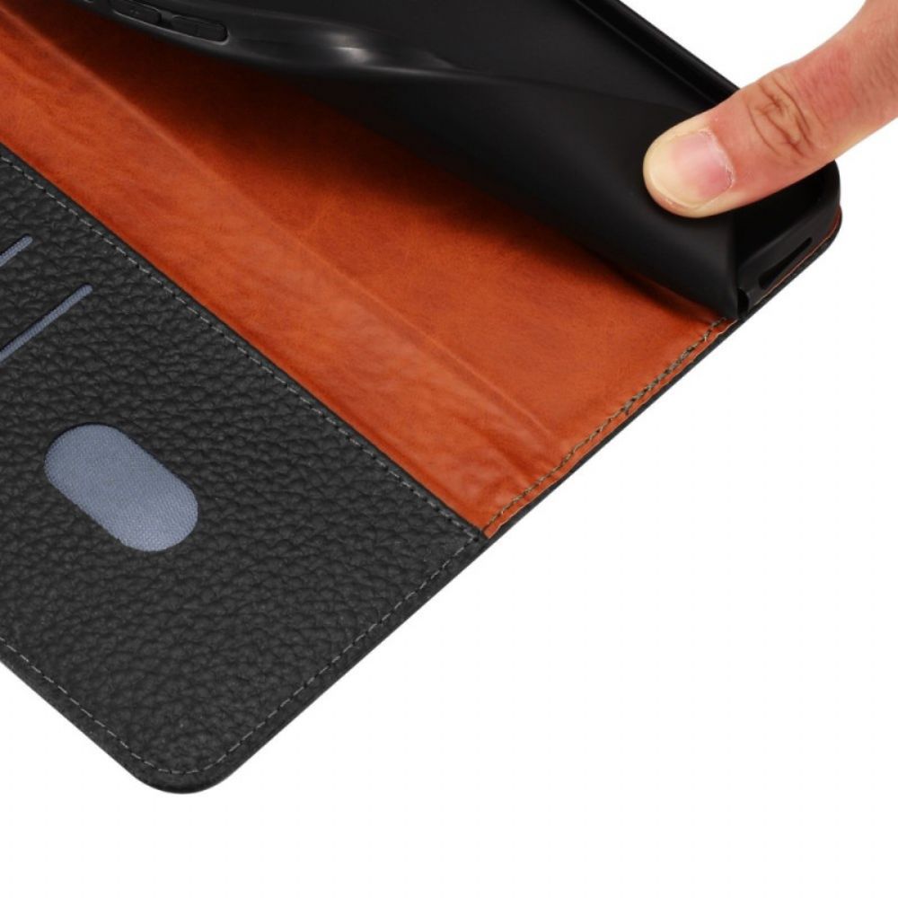 Folio-hoesje Samsung Galaxy S26 Ultra Leer Met Textuur