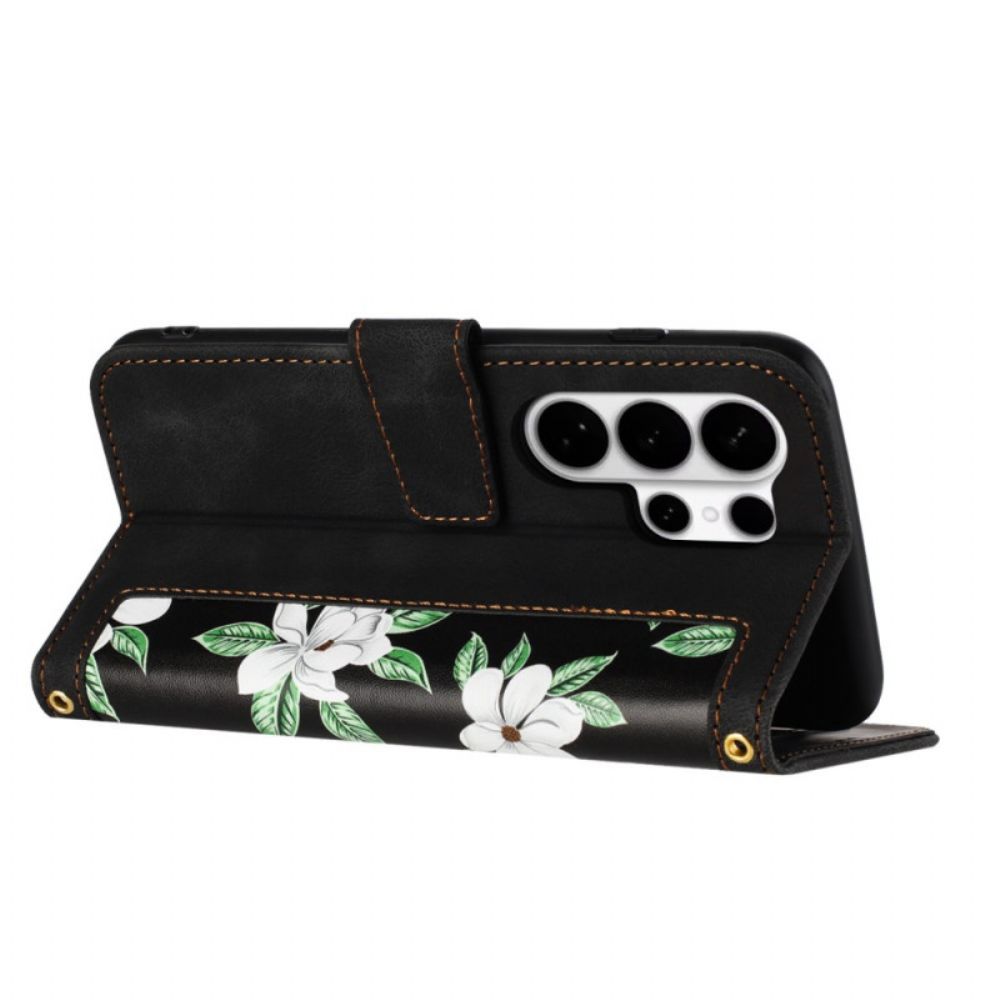 Folio-hoesje Samsung Galaxy S26 Ultra Telefoonhoesje Bloemendesign