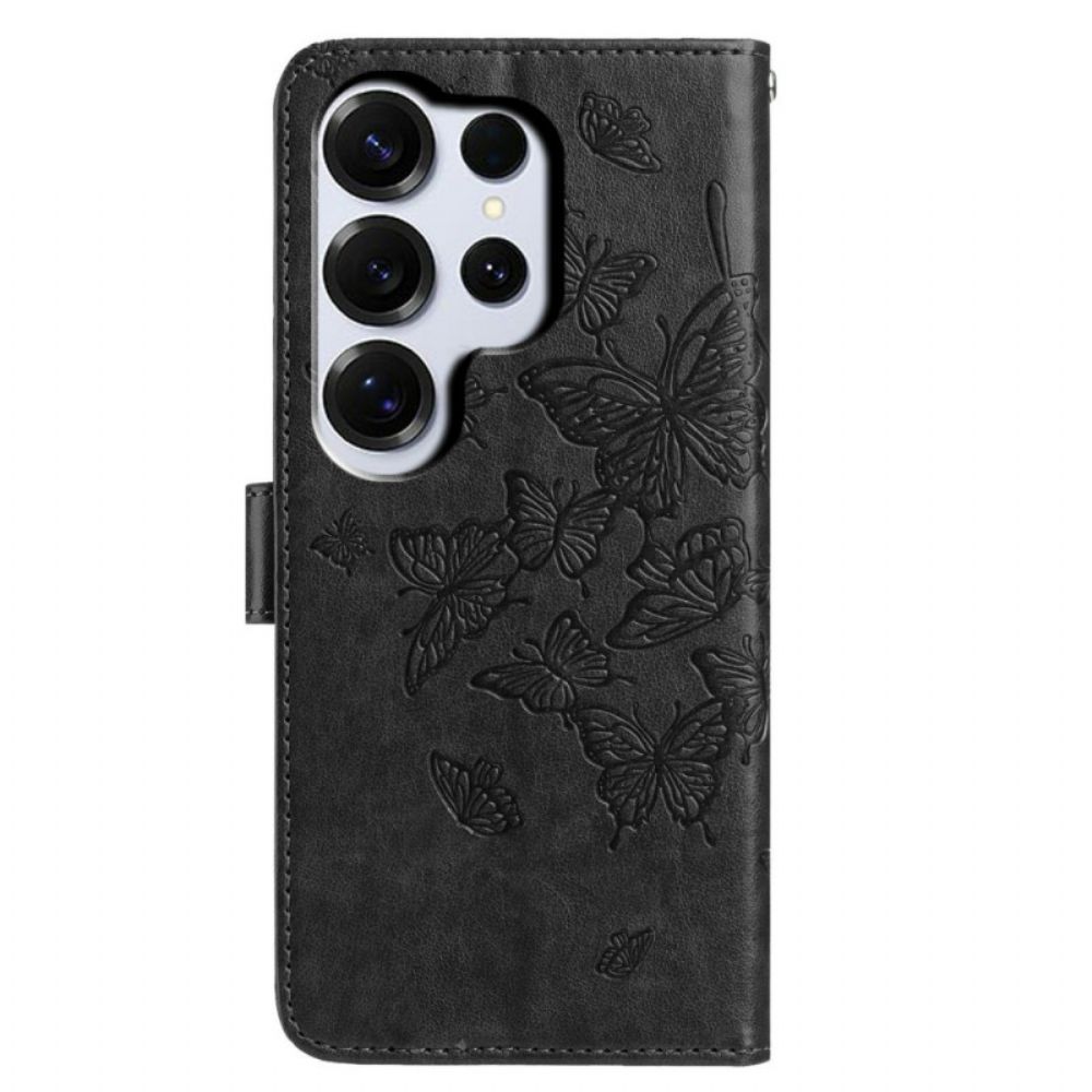 Folio-hoesje Samsung Galaxy S26 Ultra Telefoonhoesje Vlinderdesign