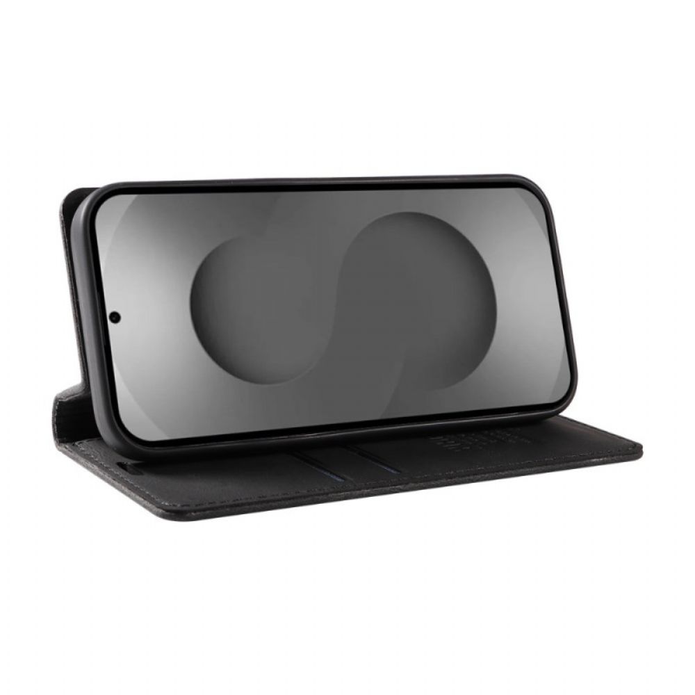 Folio-hoesje Samsung Galaxy S26 Ultra Telefoonhoesje Yikatu Suède-effect