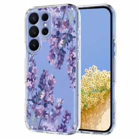 Hoesje Voor Samsung Galaxy S26 Ultra Vlinders En Bloemen