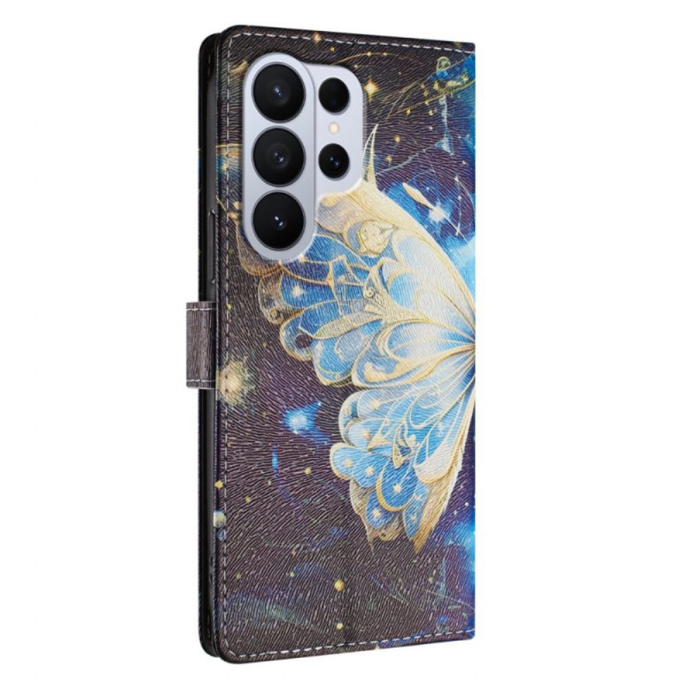 Leren Hoesje Samsung Galaxy S26 Ultra Mot Bescherming Hoesje