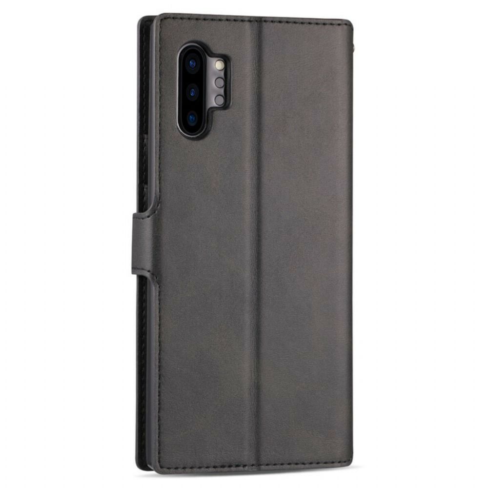 Folio-hoesje voor Samsung Galaxy Note 10 Plus Azns Retro