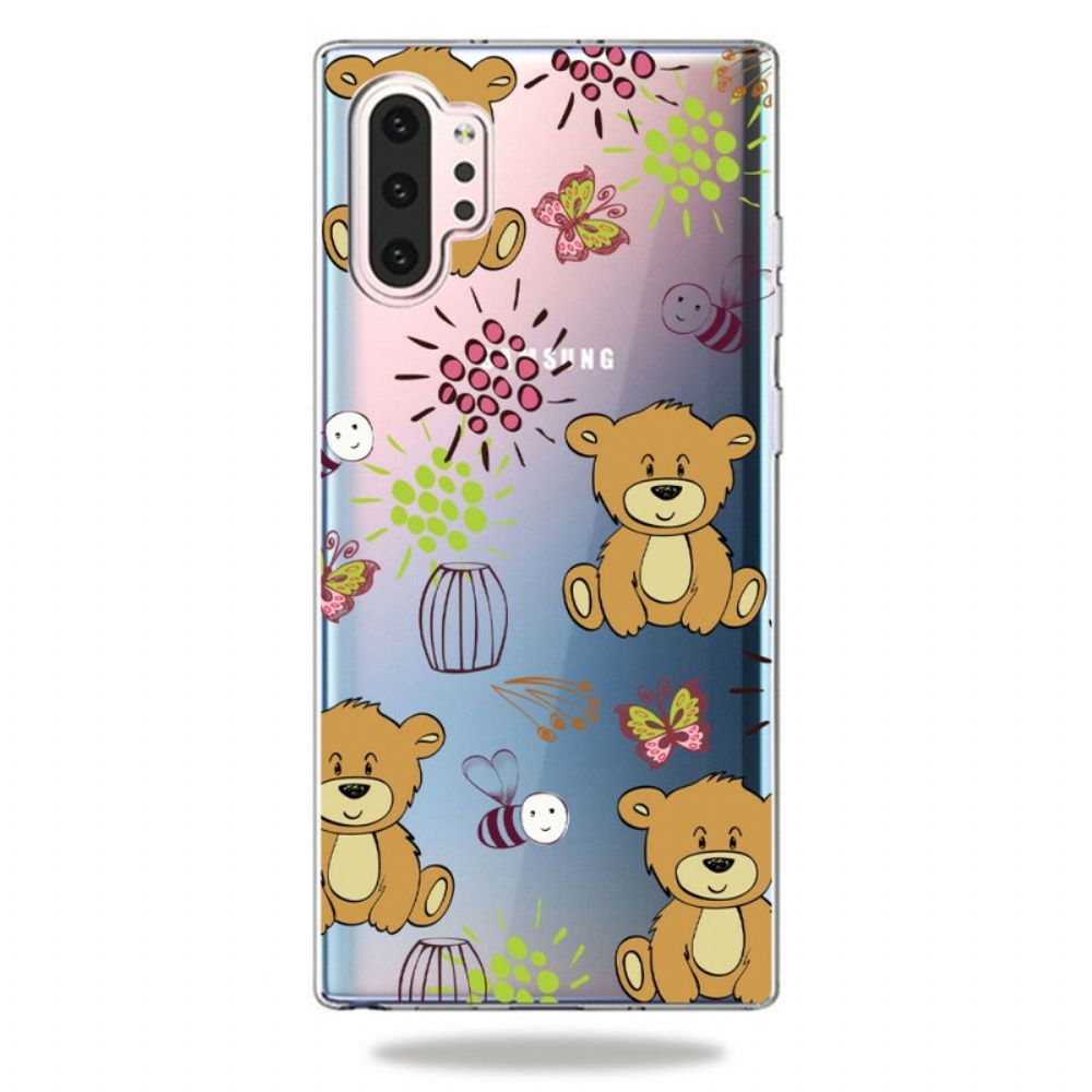Hoesje voor Samsung Galaxy Note 10 Plus Teddyberen Top