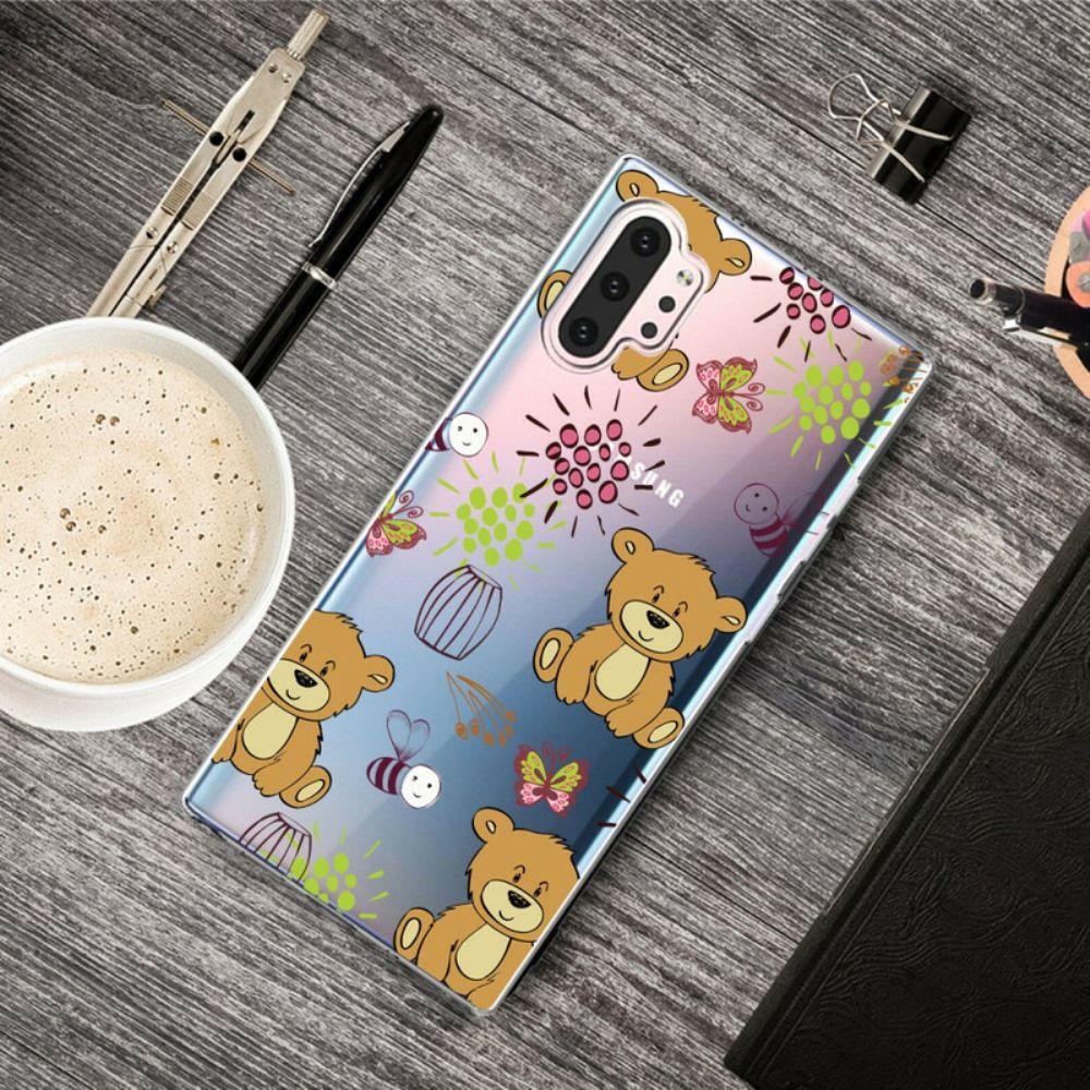 Hoesje voor Samsung Galaxy Note 10 Plus Teddyberen Top