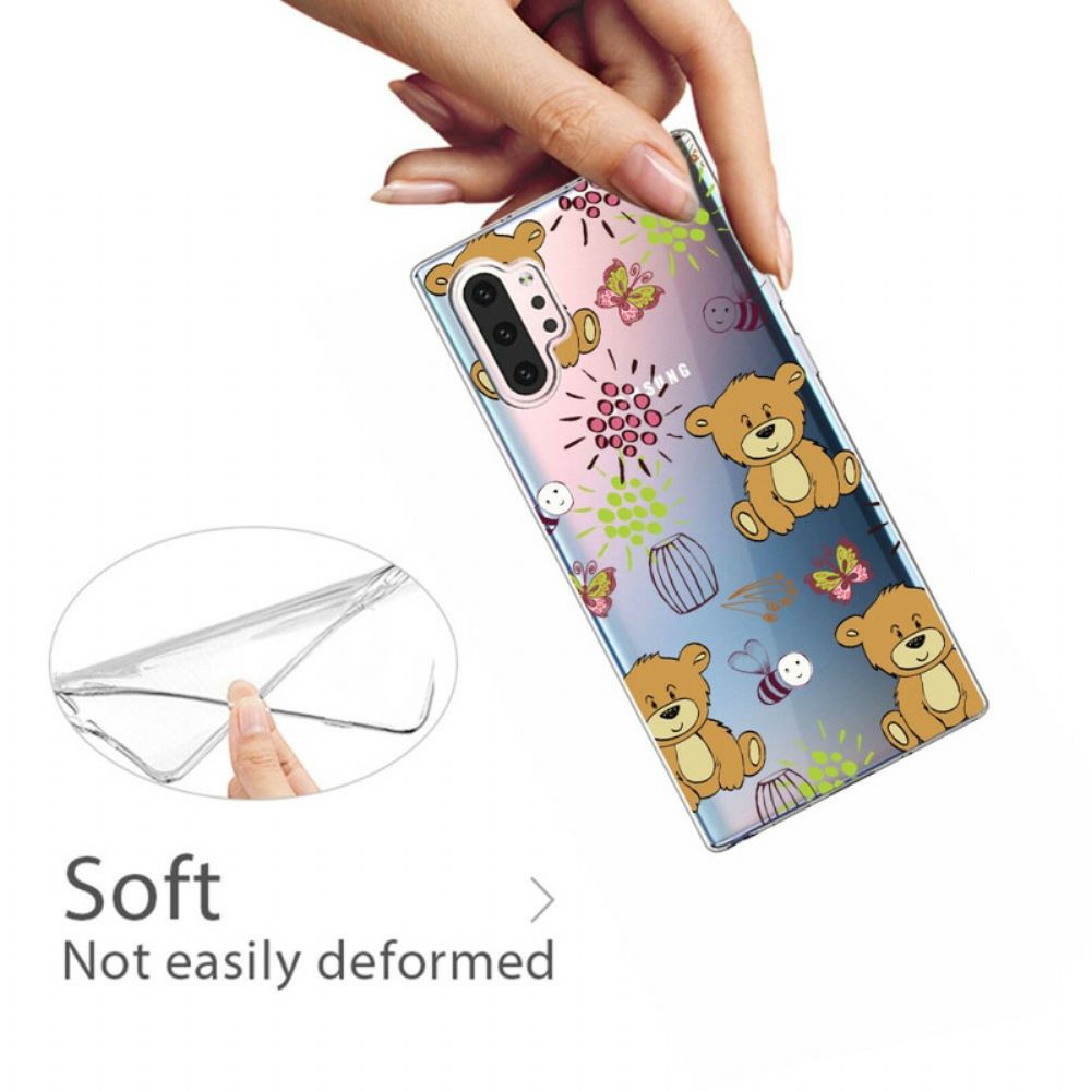 Hoesje voor Samsung Galaxy Note 10 Plus Teddyberen Top